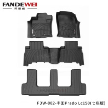 Offroad vehicle mats for TOYOTA LANDCRUISER LC300